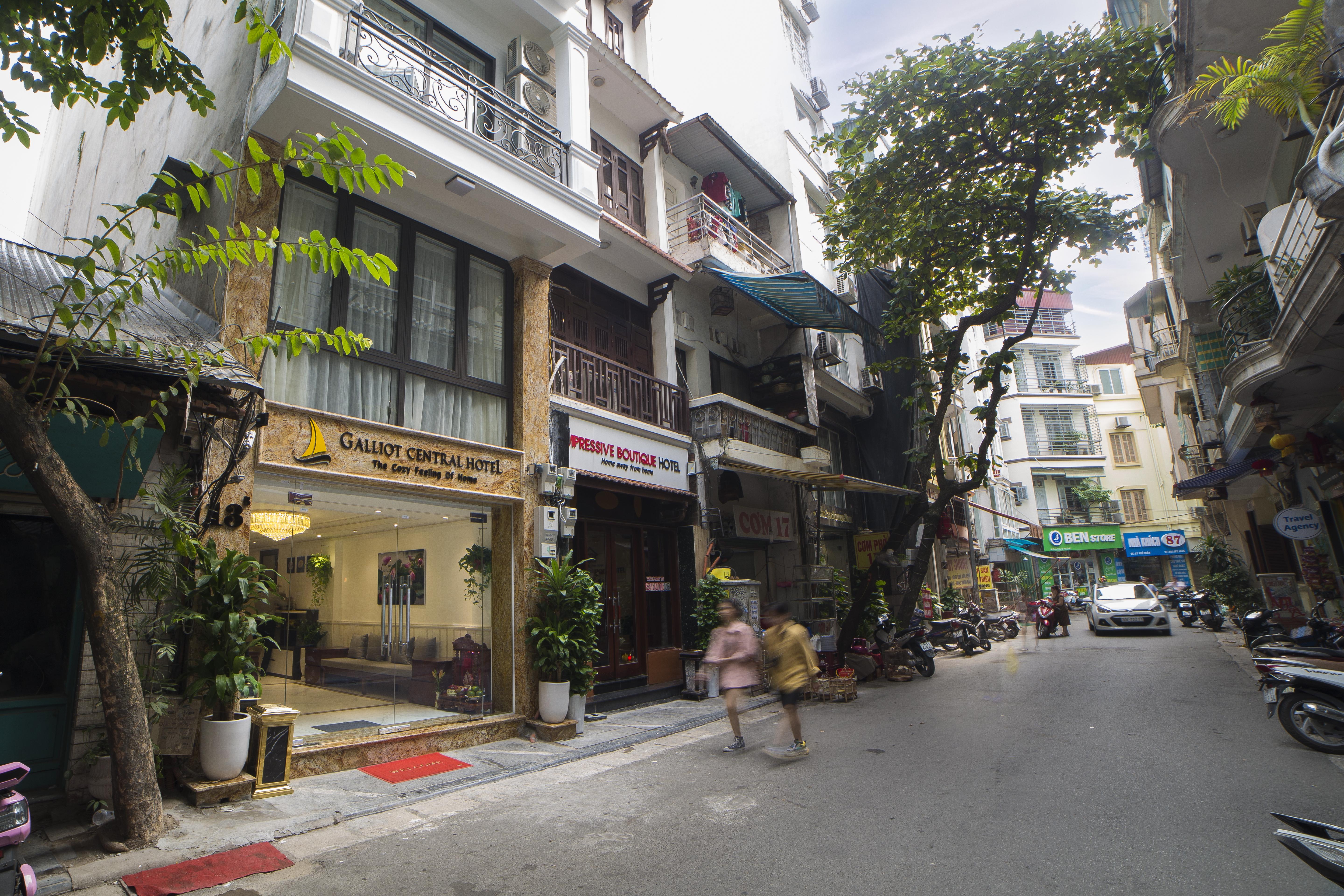 Galliot Central Hotel Hanoi Luaran gambar